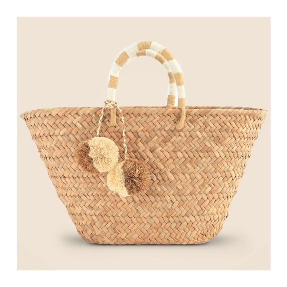 KAYU St. Tropez Straw Tote Bag